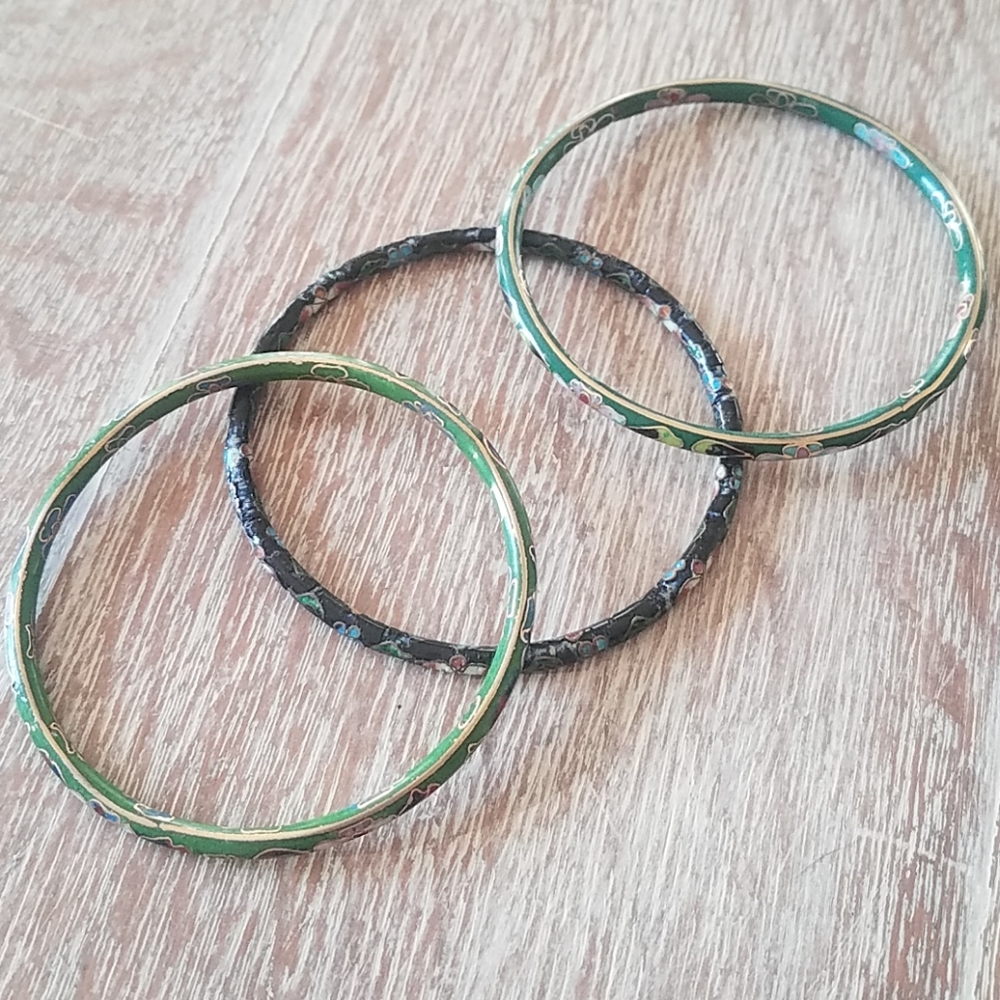 Cloisionne Bracelets
